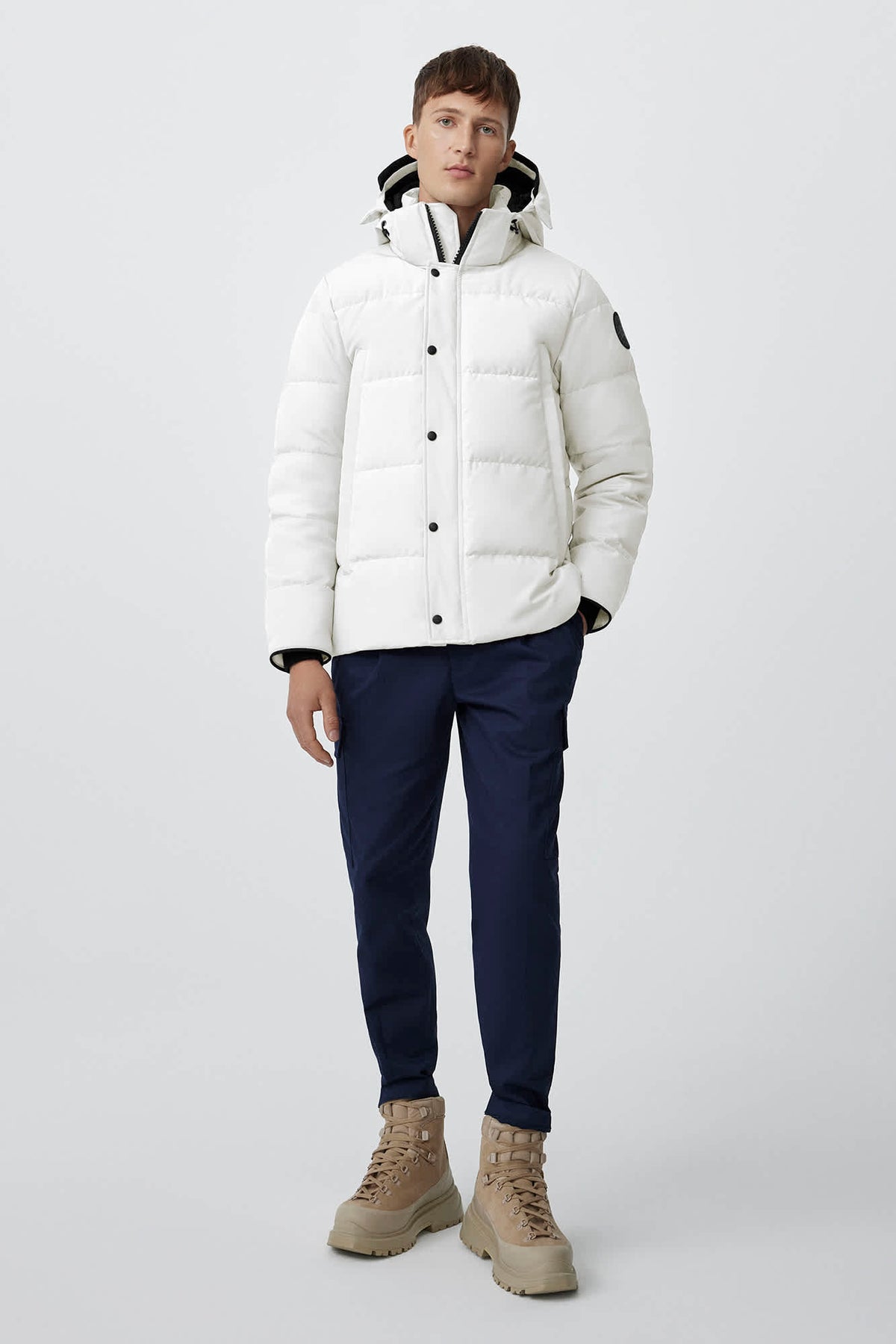 Parka Canada Goose Wyndham Blanche Black Label