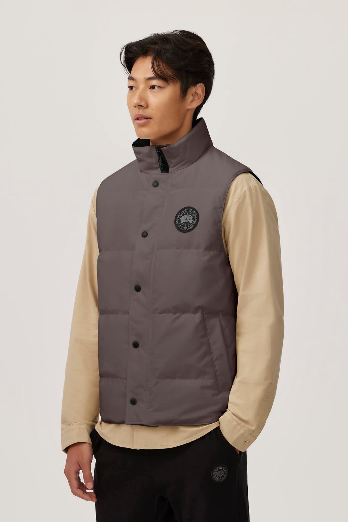 Gilet Garson Canada Goose Gris Black Label