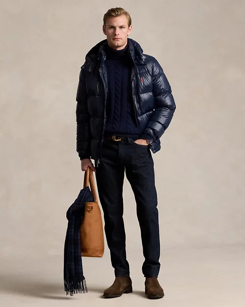 Doudoune Ralph Lauren brillante Gorham