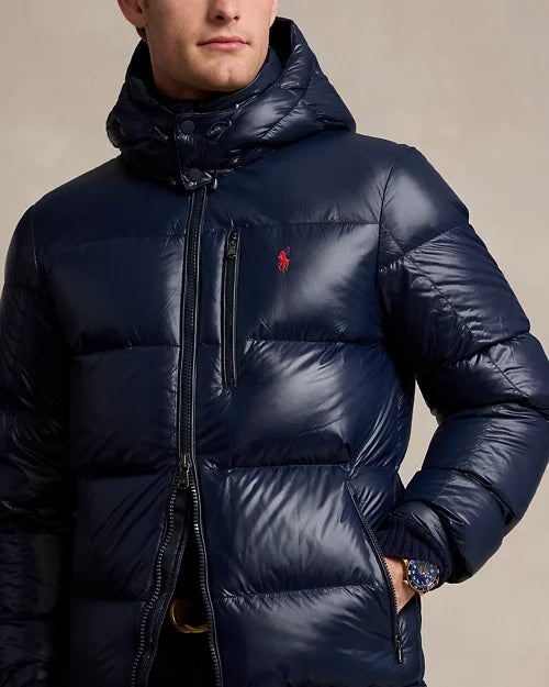 Doudoune Ralph Lauren brillante Gorham