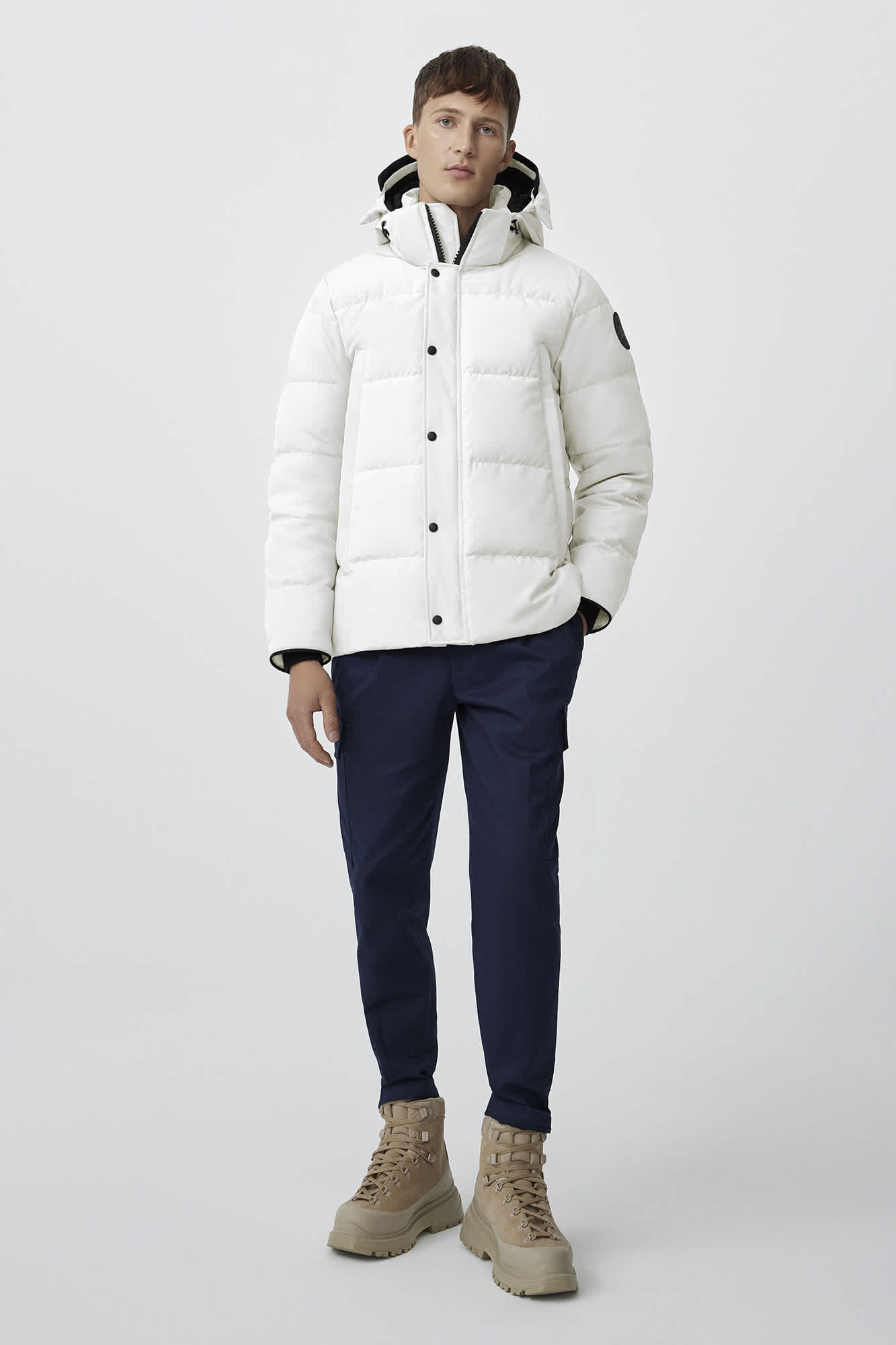 Parka Canada Goose Wyndham Blanche Black Label