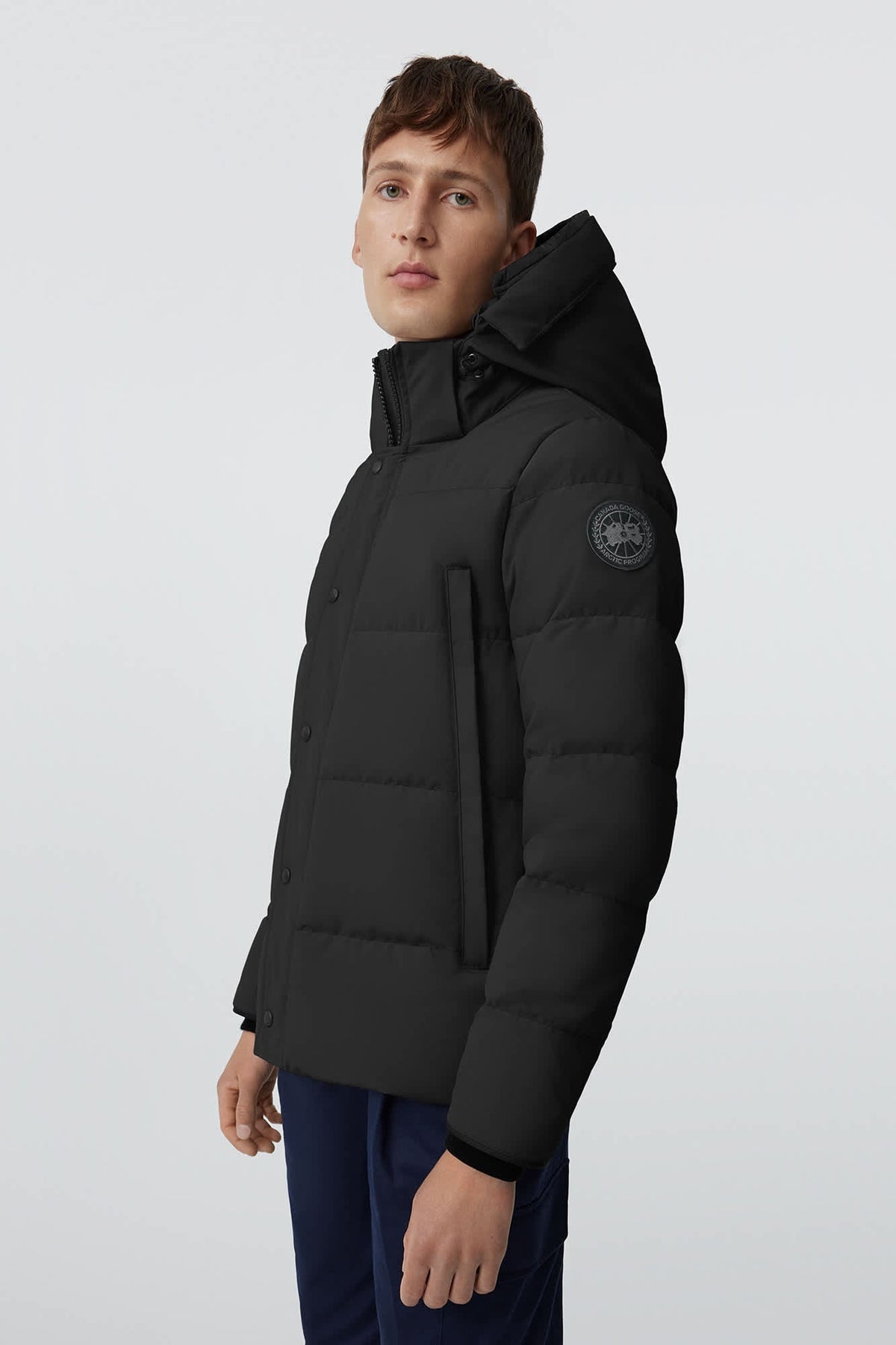 Parka Canada Goose Wyndham Noir Black Label