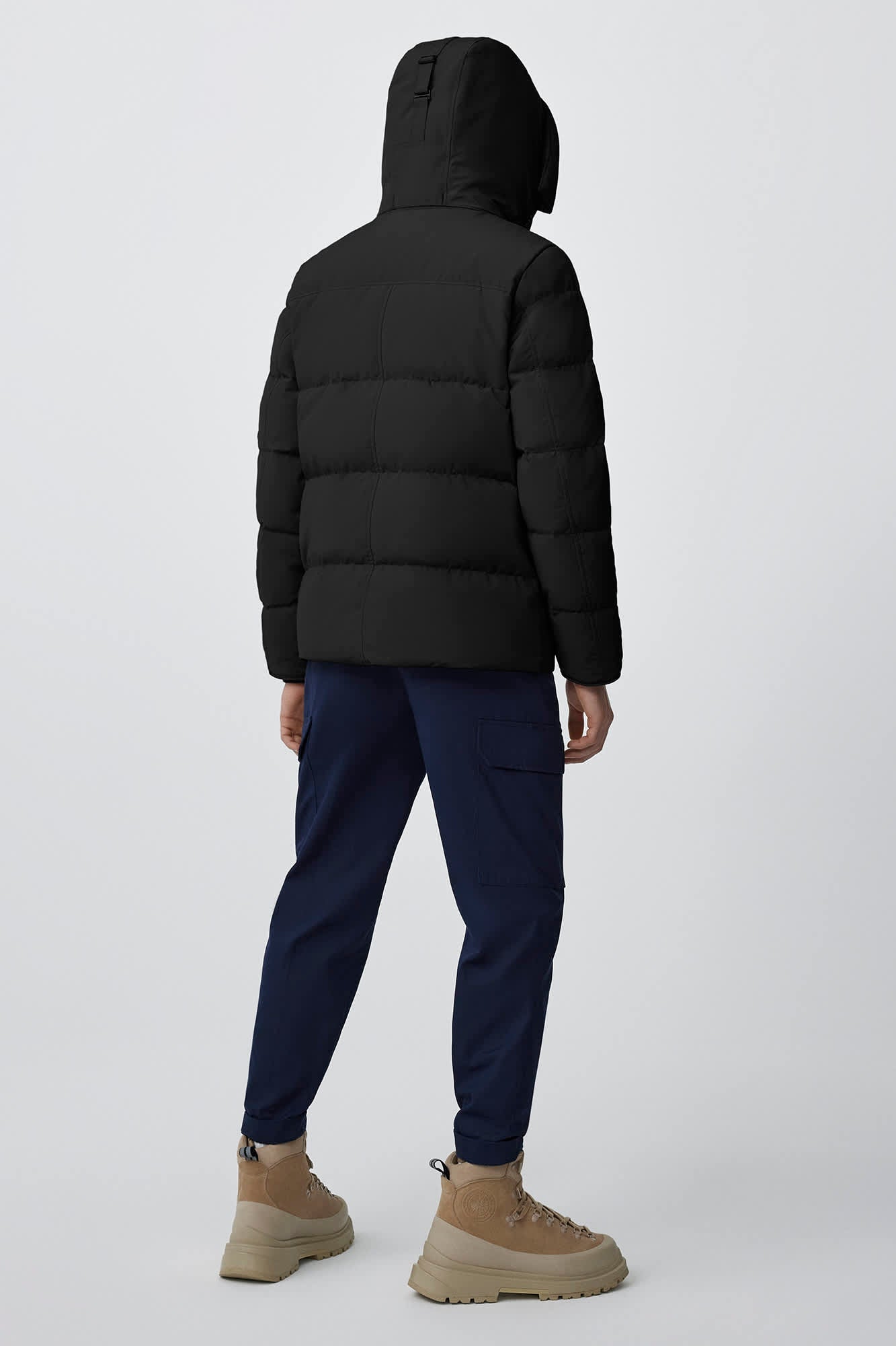 Parka Canada Goose Noir Wyndham Classic Label