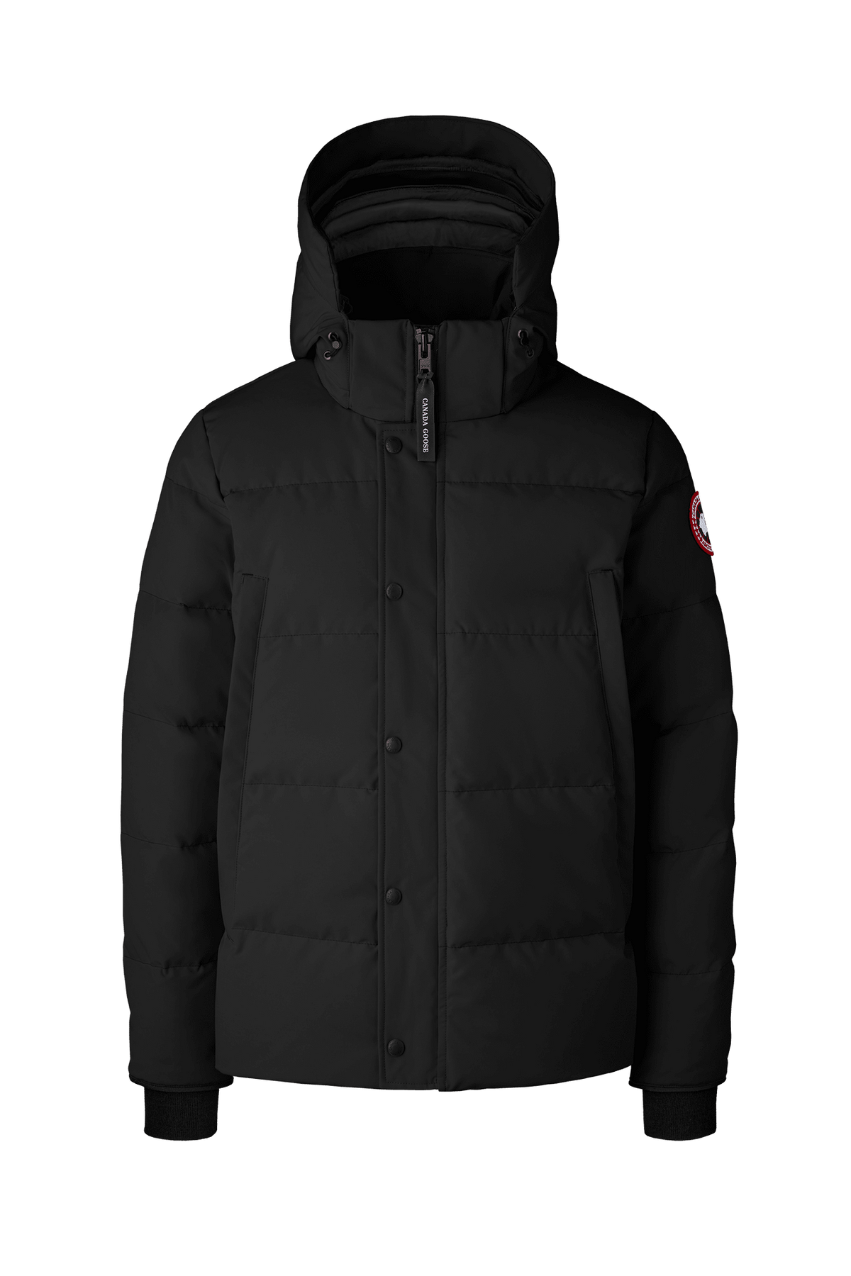 Parka Canada Goose Noir Wyndham Classic Label