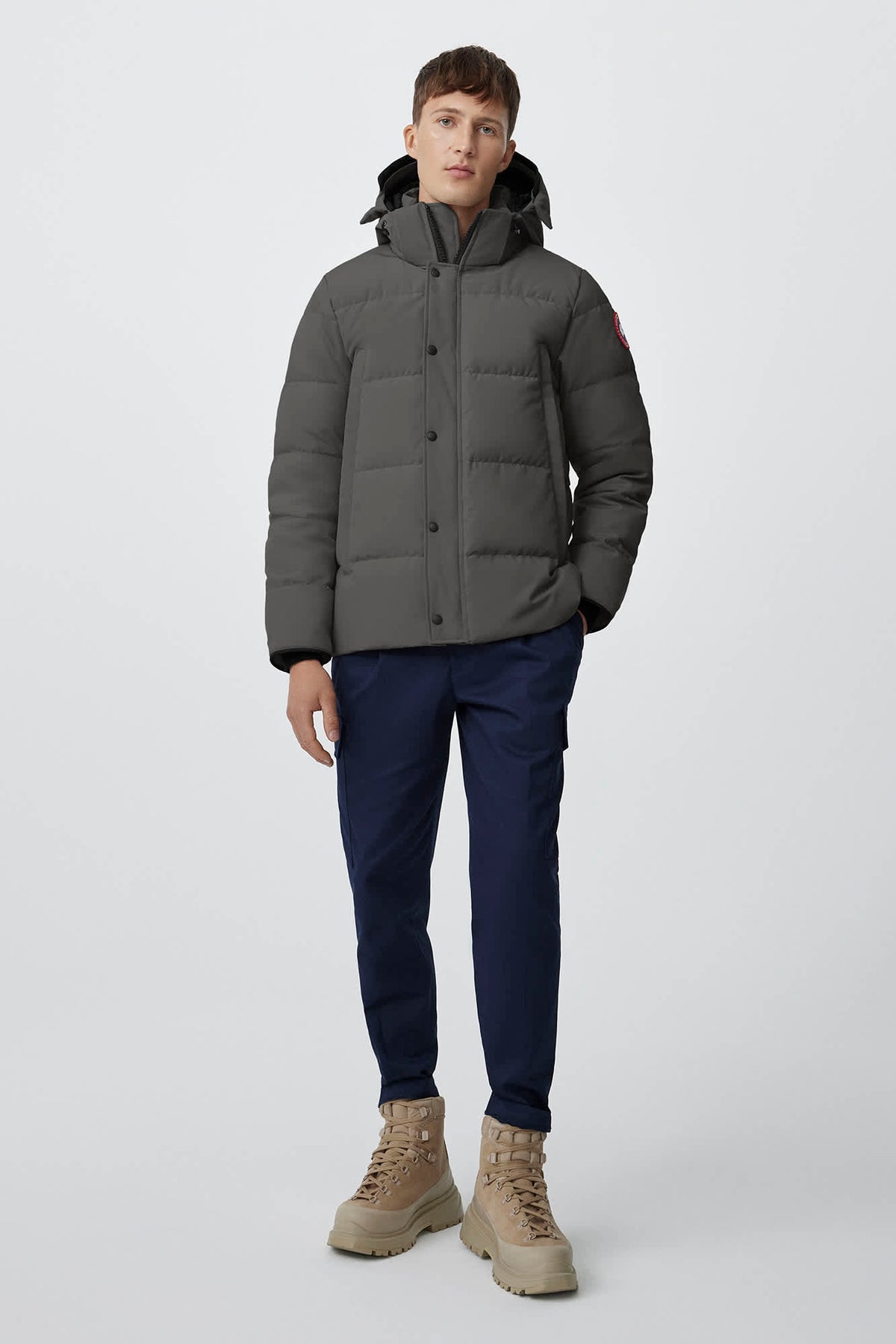 Parka Canada Goose Wyndham Grise Classic Label