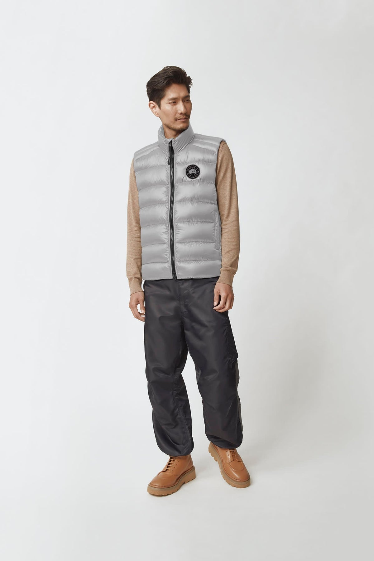 Gilet Crofton Canada Goose Gris Rocher