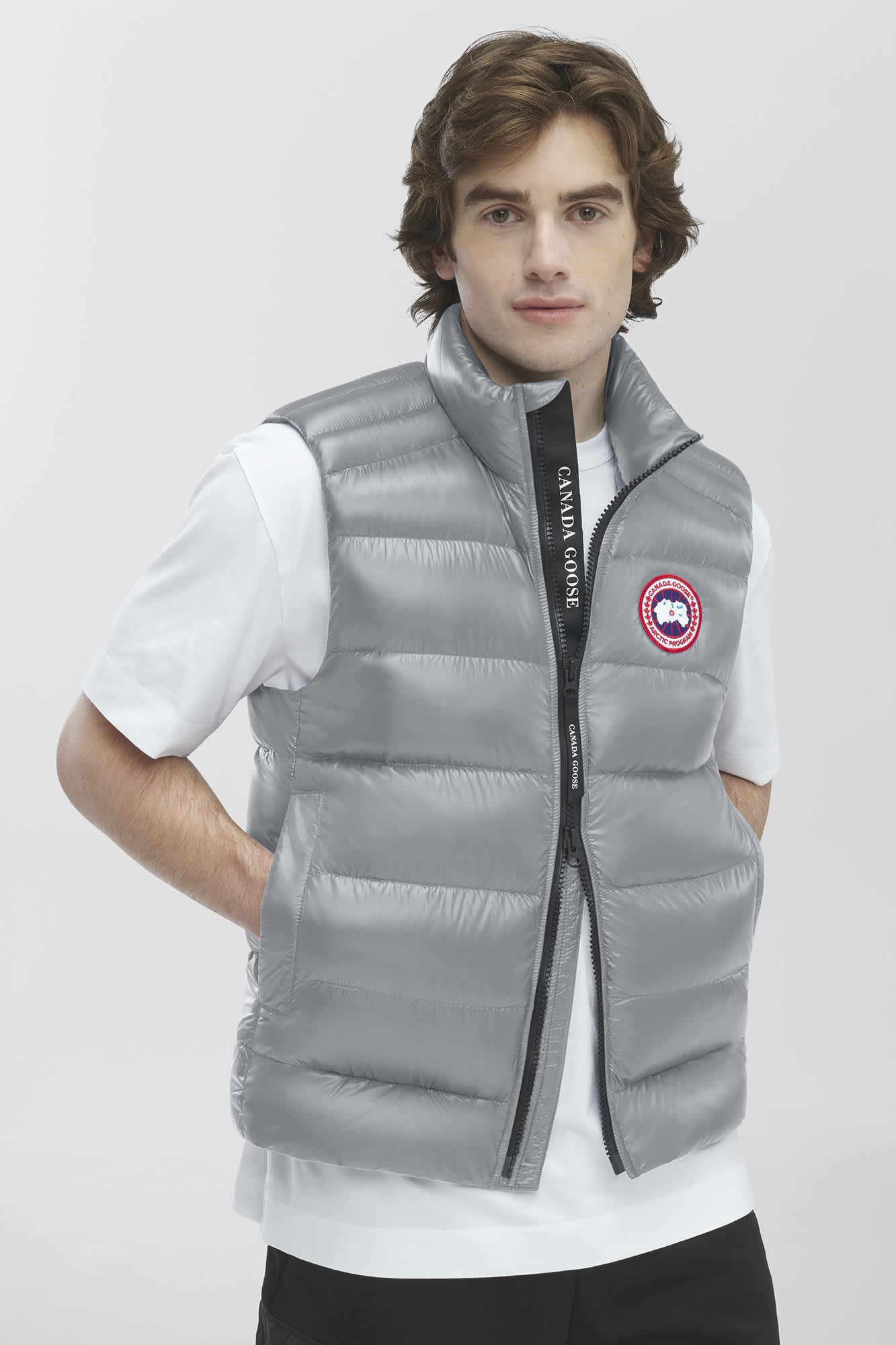 Gilet Crofton Canada Goose Gris Rocher