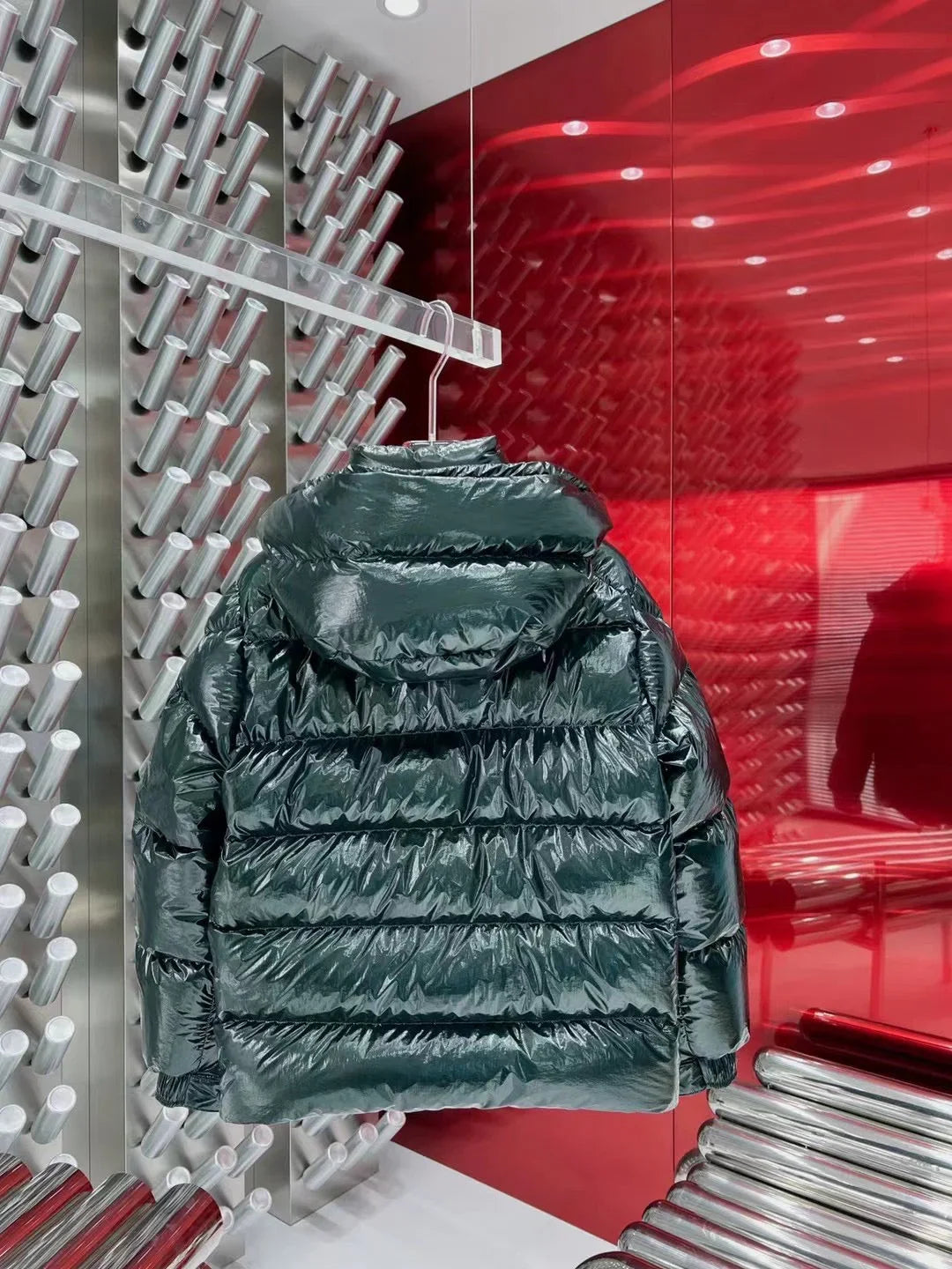 Moncler Maya 70ᵉ anniversaire édition spéciale Vert Foncé Brillant