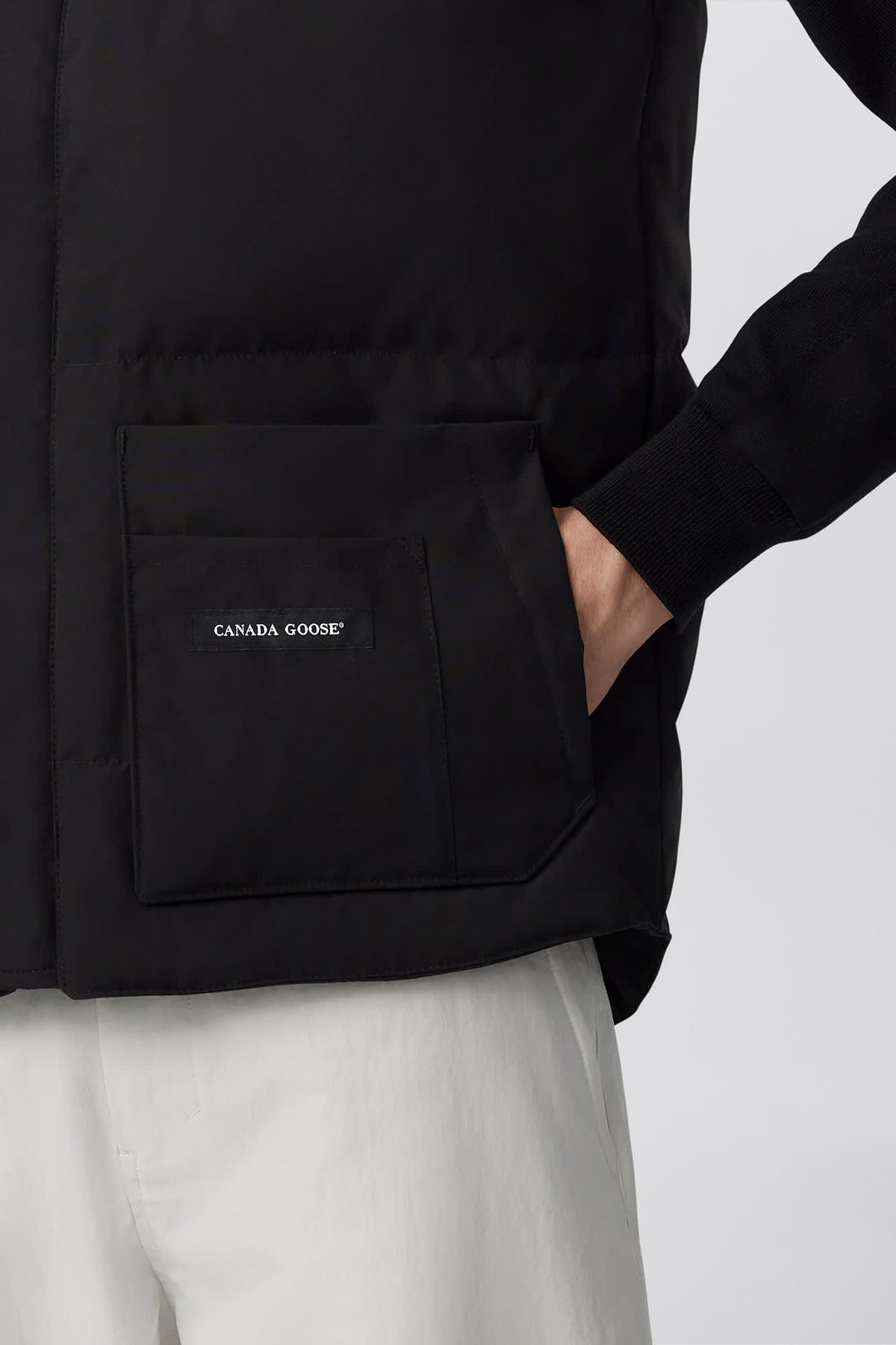 Gilet Freestyle Crew Canada Goose Noir