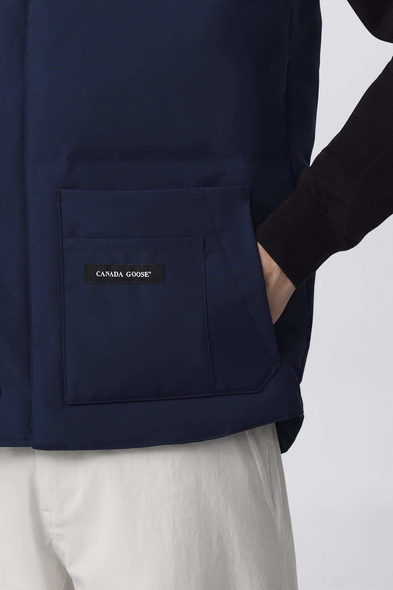 Gilet Freestyle Crew Canada Goose Bleu Marine