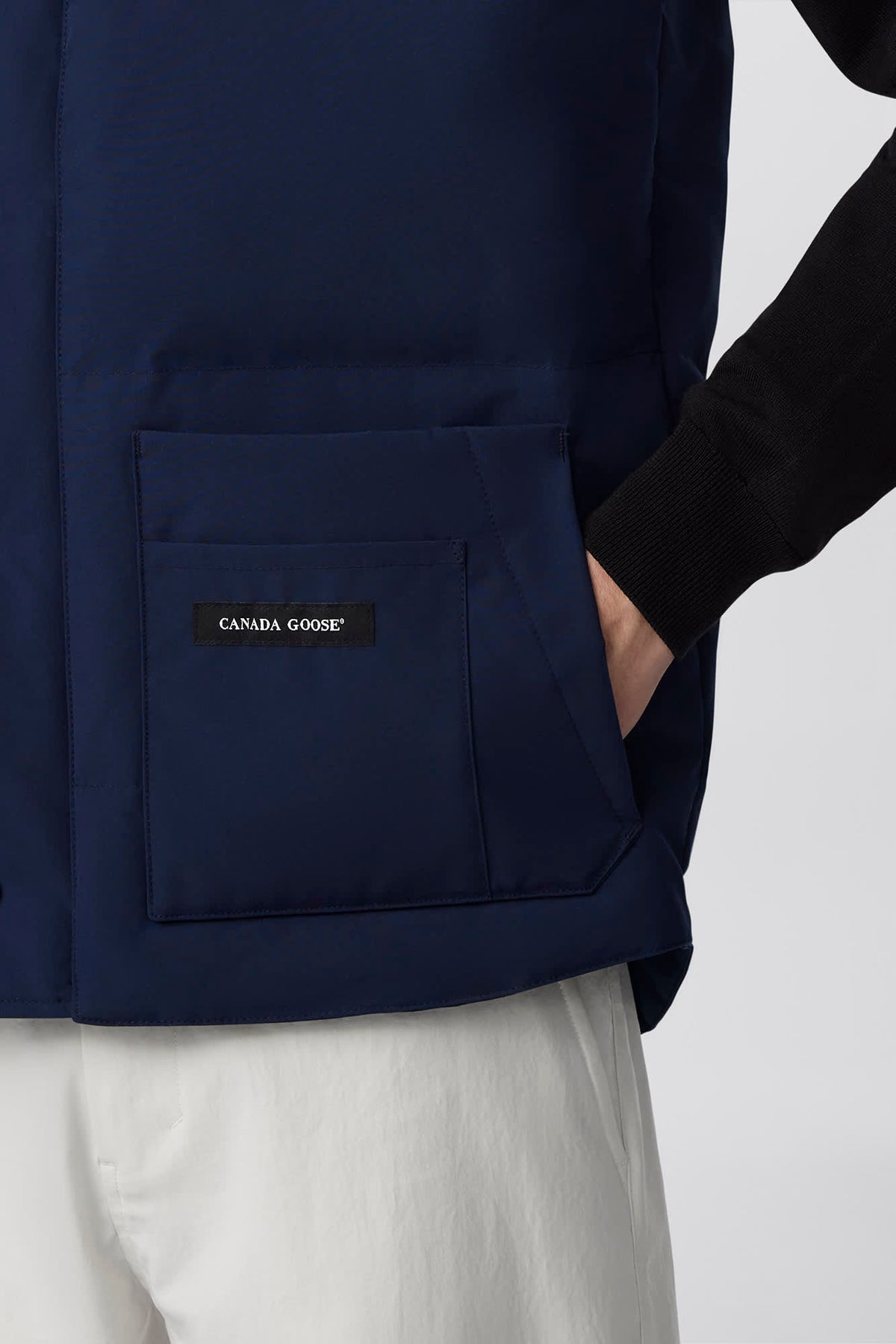 Gilet Freestyle Crew Canada Goose Bleu Marine