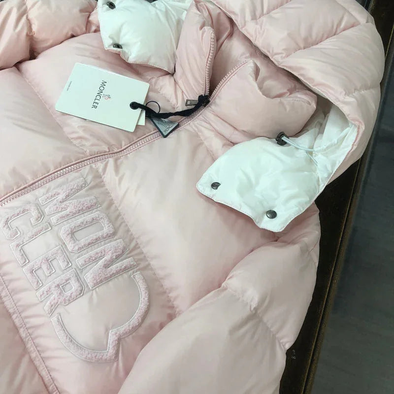 Moncler Abbaye Doudoune matelassée Rose clair