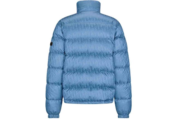 Doudoune Dior Oblique bleu électrique