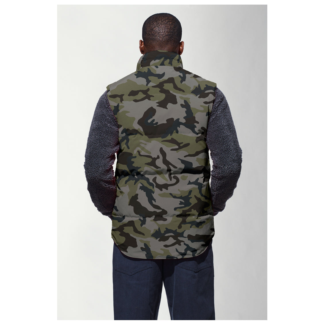 Gilet Freestyle Crew Canada Goose Militaire