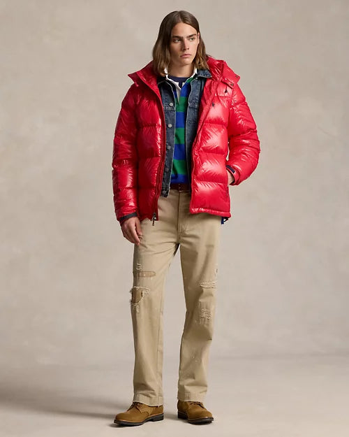 Doudoune Ralph Lauren brillante Gorham