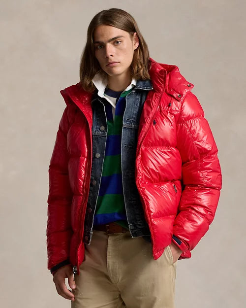 Doudoune Ralph Lauren brillante Gorham