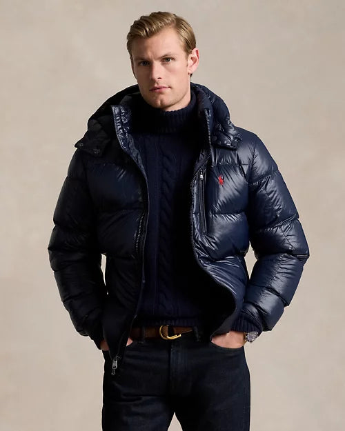 Doudoune Ralph Lauren brillante Gorham